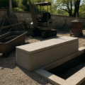 Impression 3D béton et caveaux funéraires : rapidité d’exécution, flexibilité dimensionnelle et production en volume